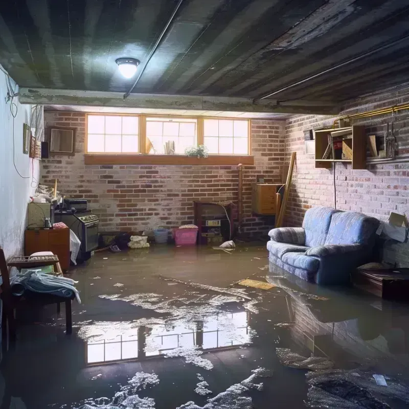 Flooded Basement Cleanup in Tyro, NC